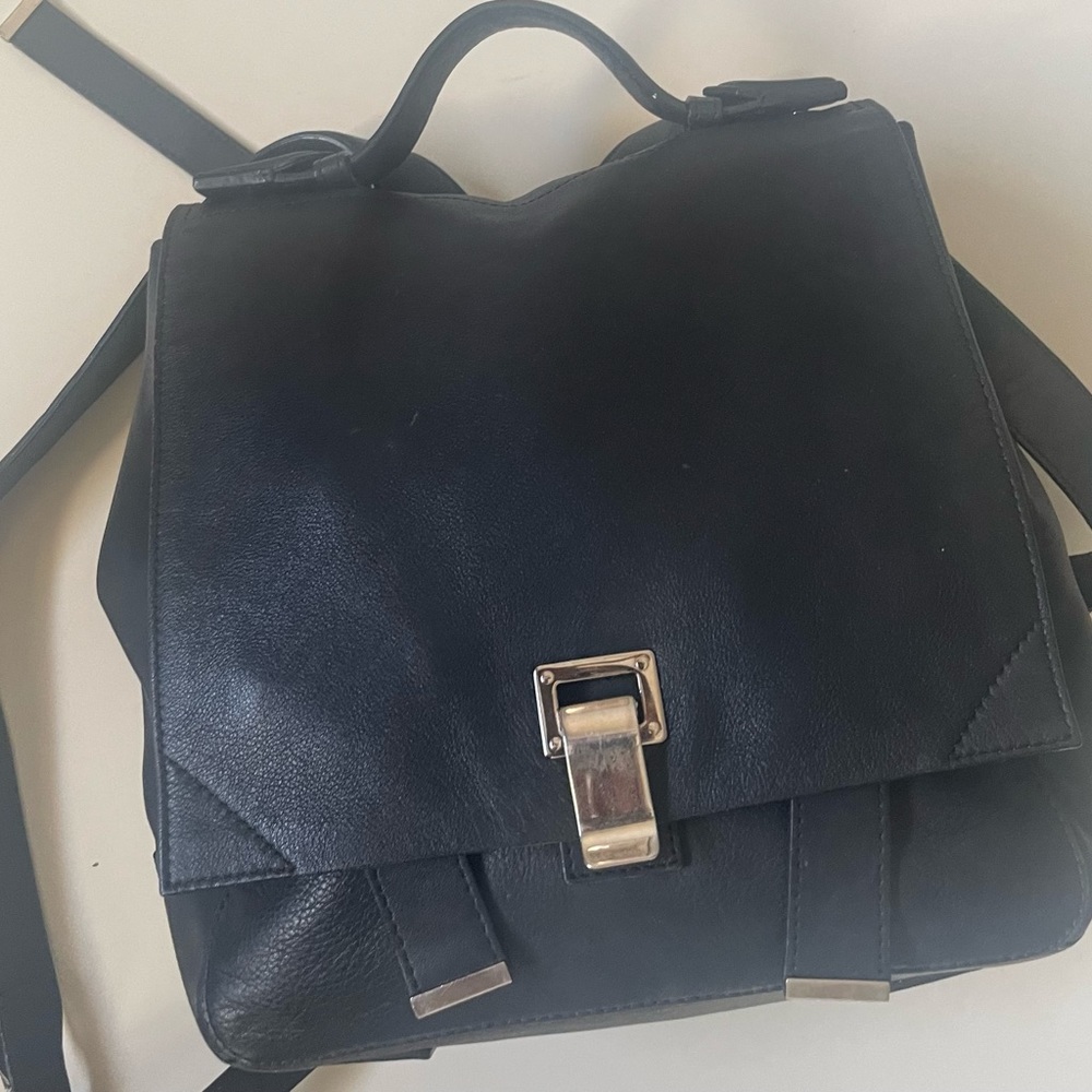 Proenza Schouler black backpack -excellent preowned condition